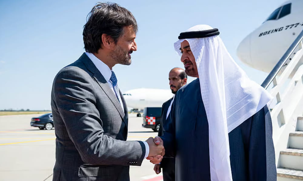 UAE President Slovakia Working Visit