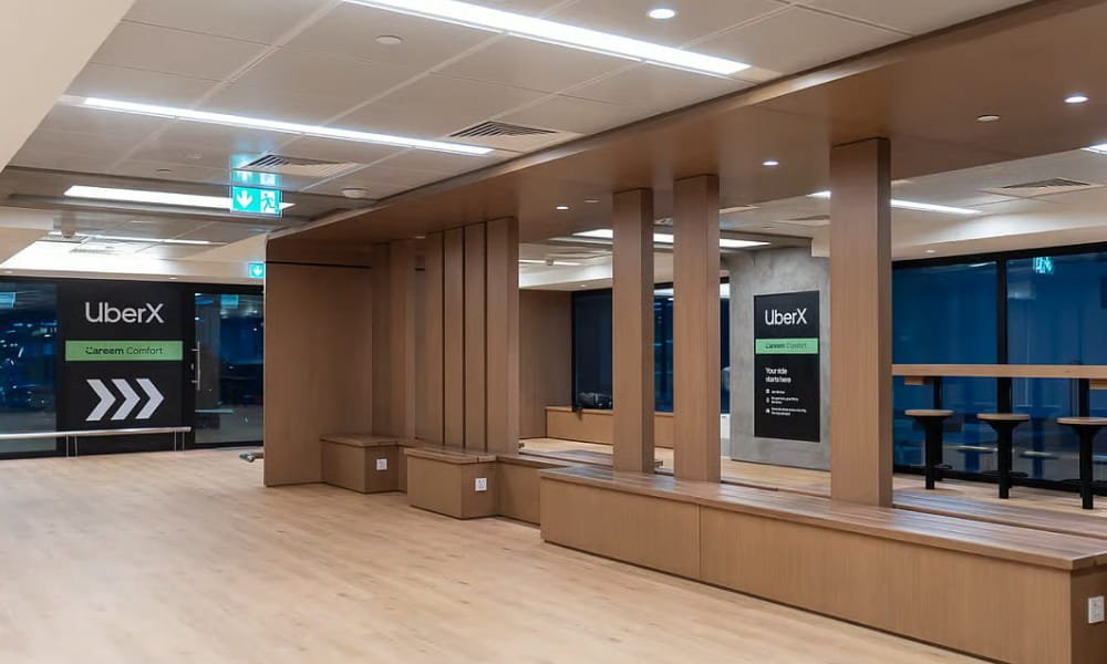 Dubai Airport Uber Careem Waiting Lounge