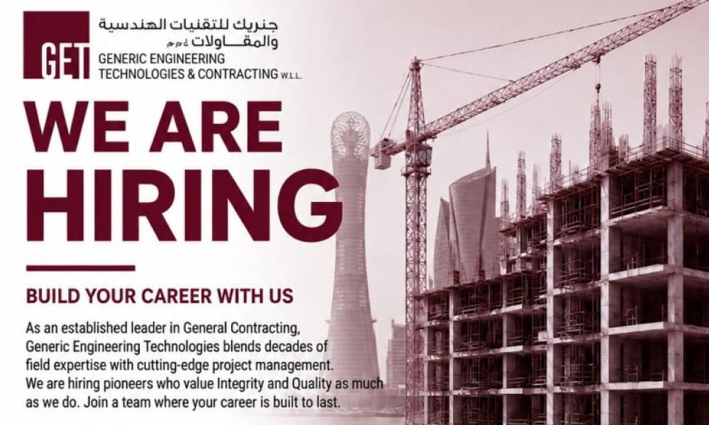 Generic Engineering Technologies Qatar Careers 2026